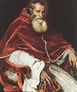 TIZIANO Vecellio Portrait of Pope Paul III atr china oil painting reproduction